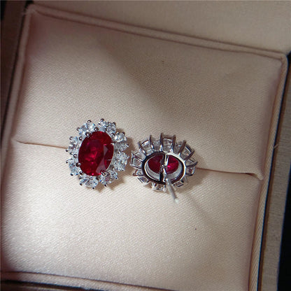 Original White Gold Earrings Stud