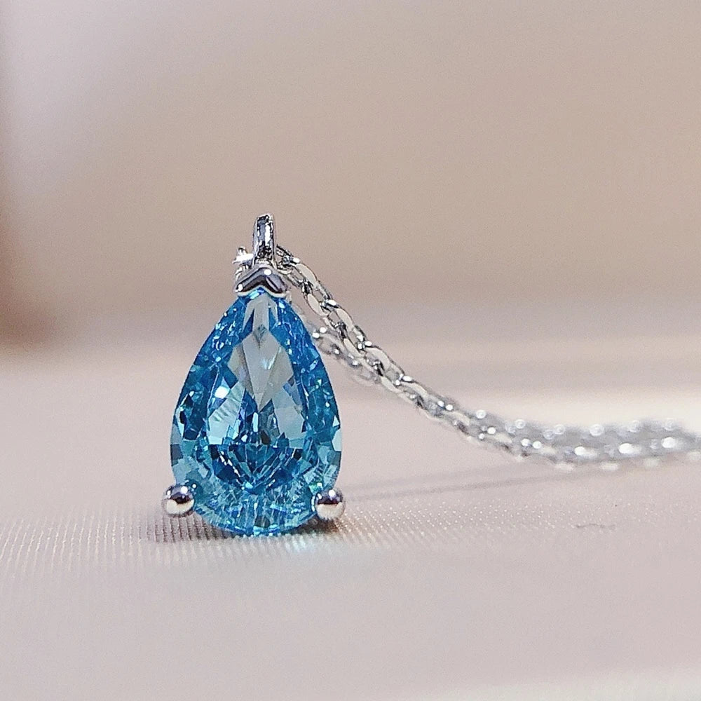 Solid Platinum Pendant Necklace