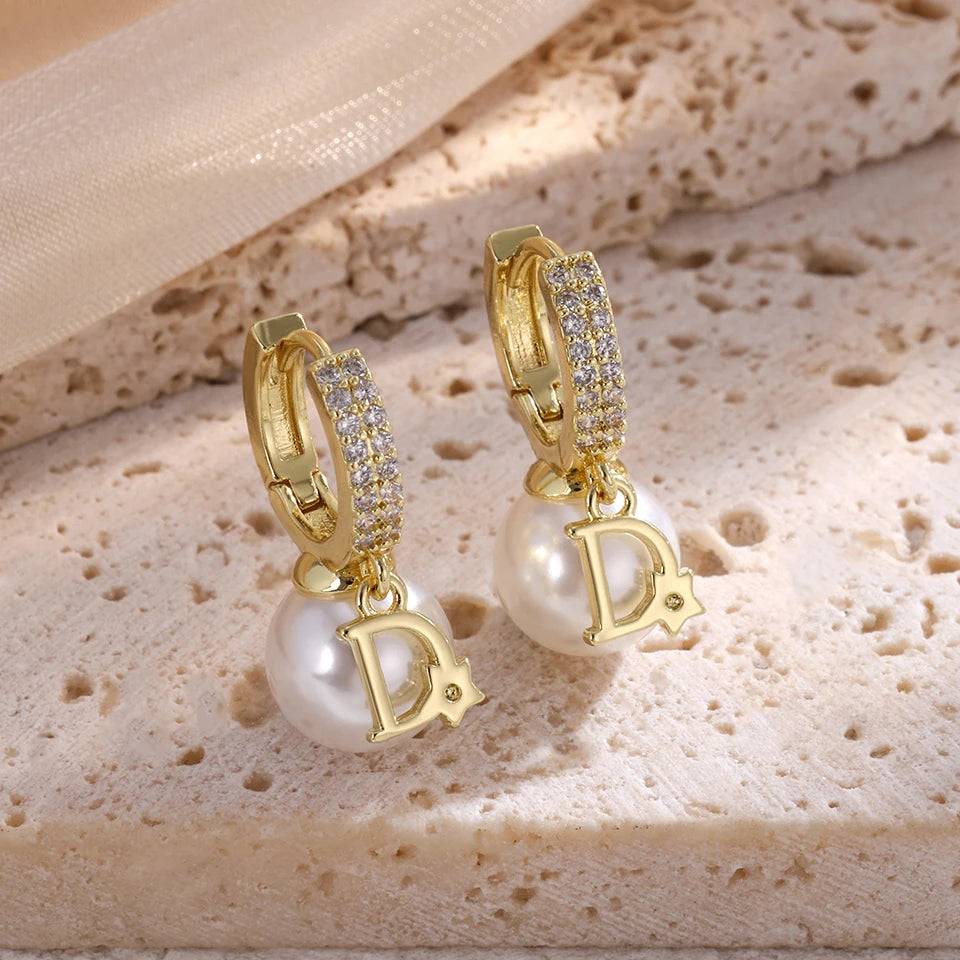 Sexy Luxury Letter Star Earrings For Women