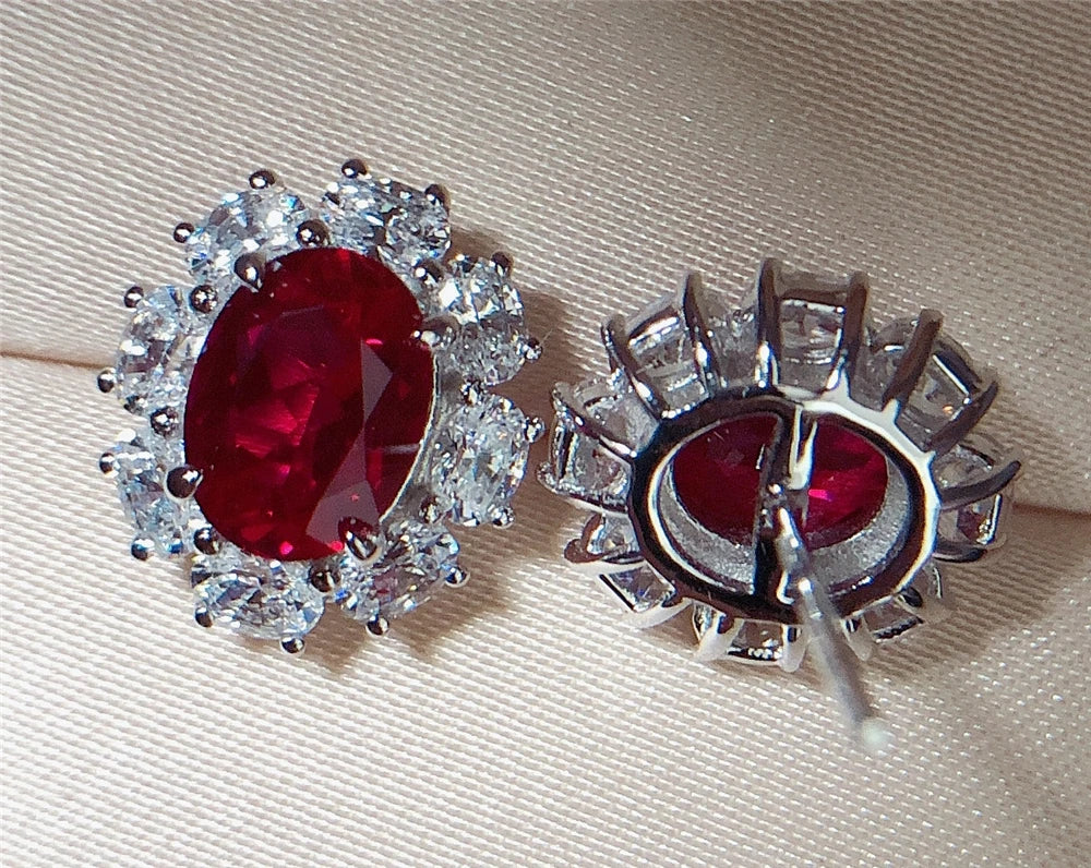 Original White Gold Earrings Stud