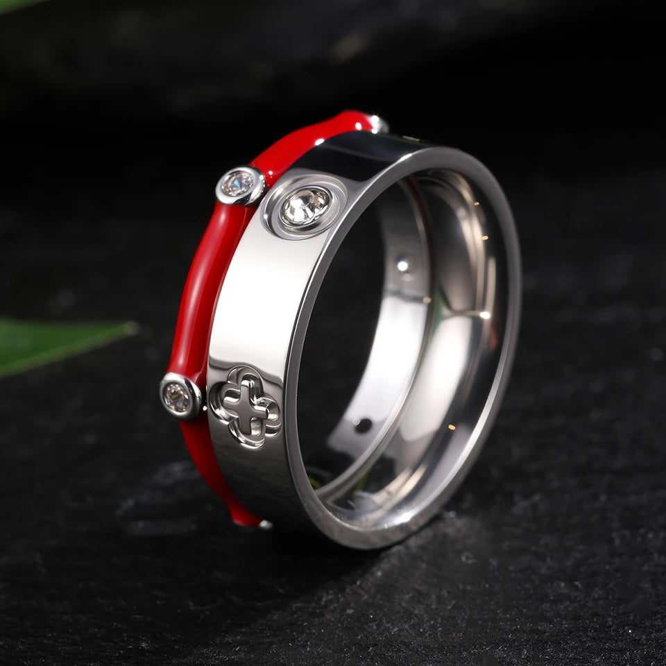 The Classic Luxury Flower Ring