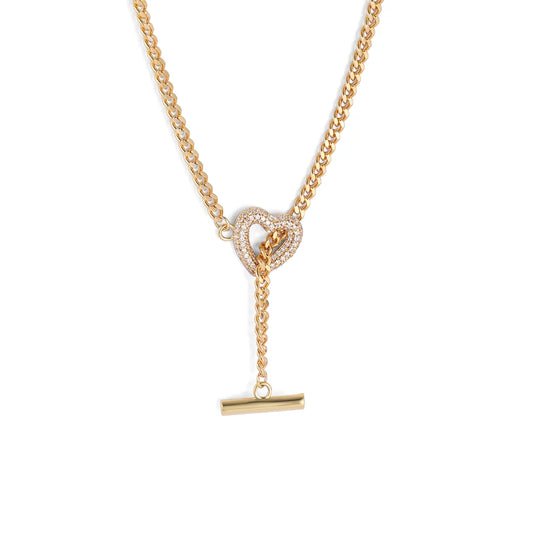 Romantic Sweet Love Zircon Necklace