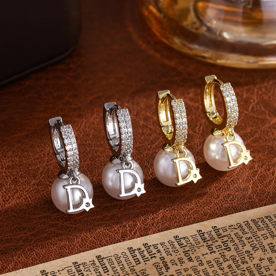 Sexy Luxury Letter Star Earrings For Women