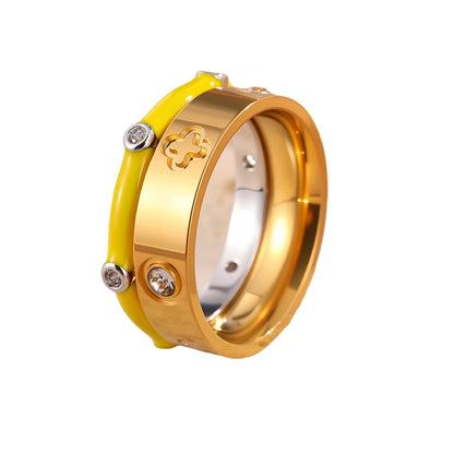 The Classic Luxury Flower Ring