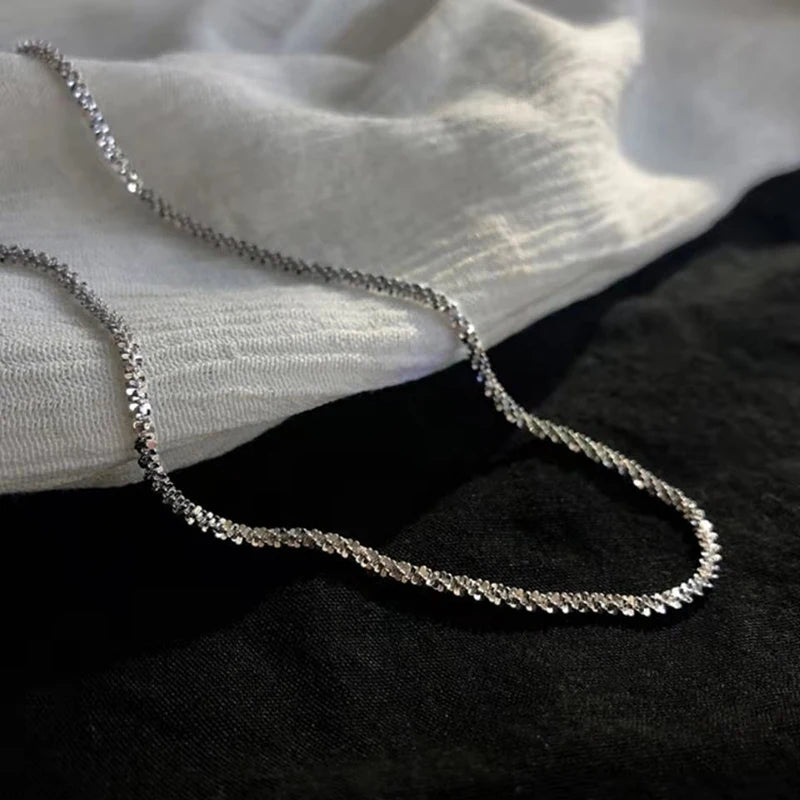 Exquisite Luxury Glitter Snake Chain Necklace