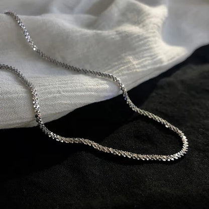 Exquisite Luxury Glitter Snake Chain Necklace